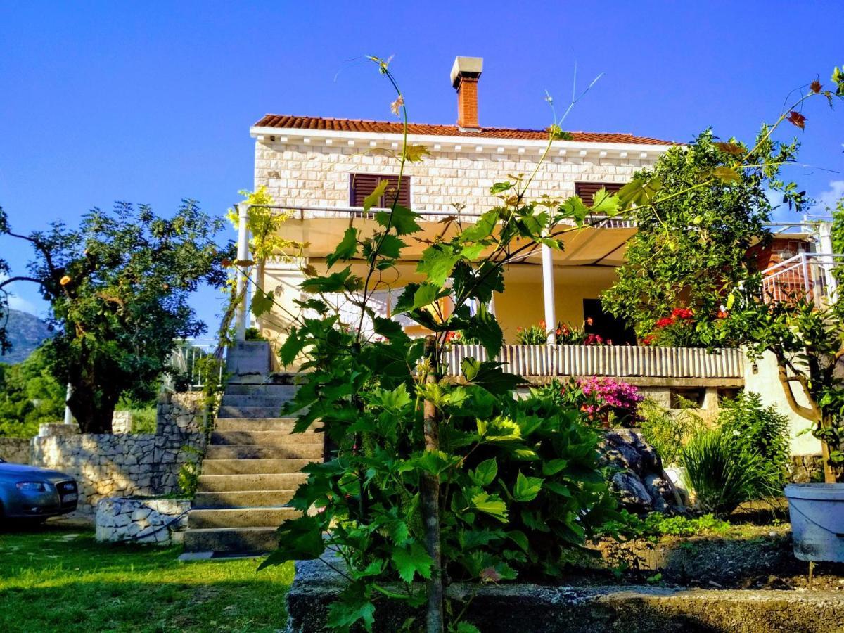 Antun Mozara Family House Acomodação com café da manhã Slano Exterior foto
